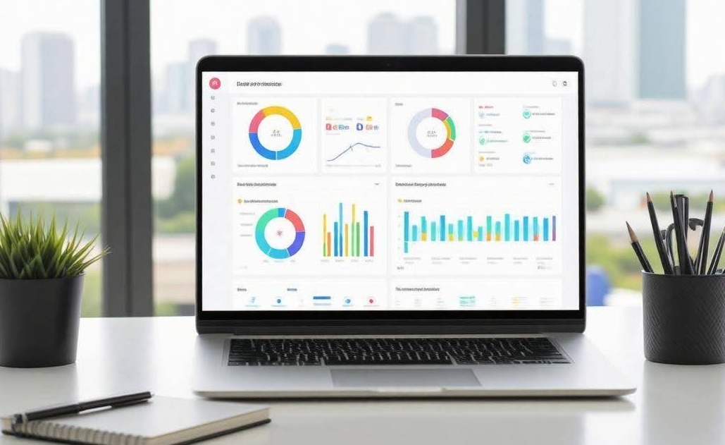 Fleet management dashboard showing fuel card savings