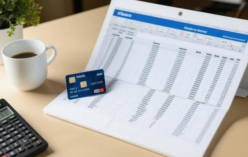 Dashboard showing real-time fuel card transaction tracking