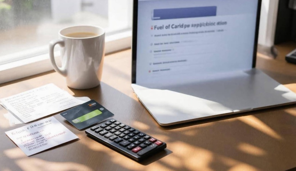 documents required to apply for a fuel card for fleet use