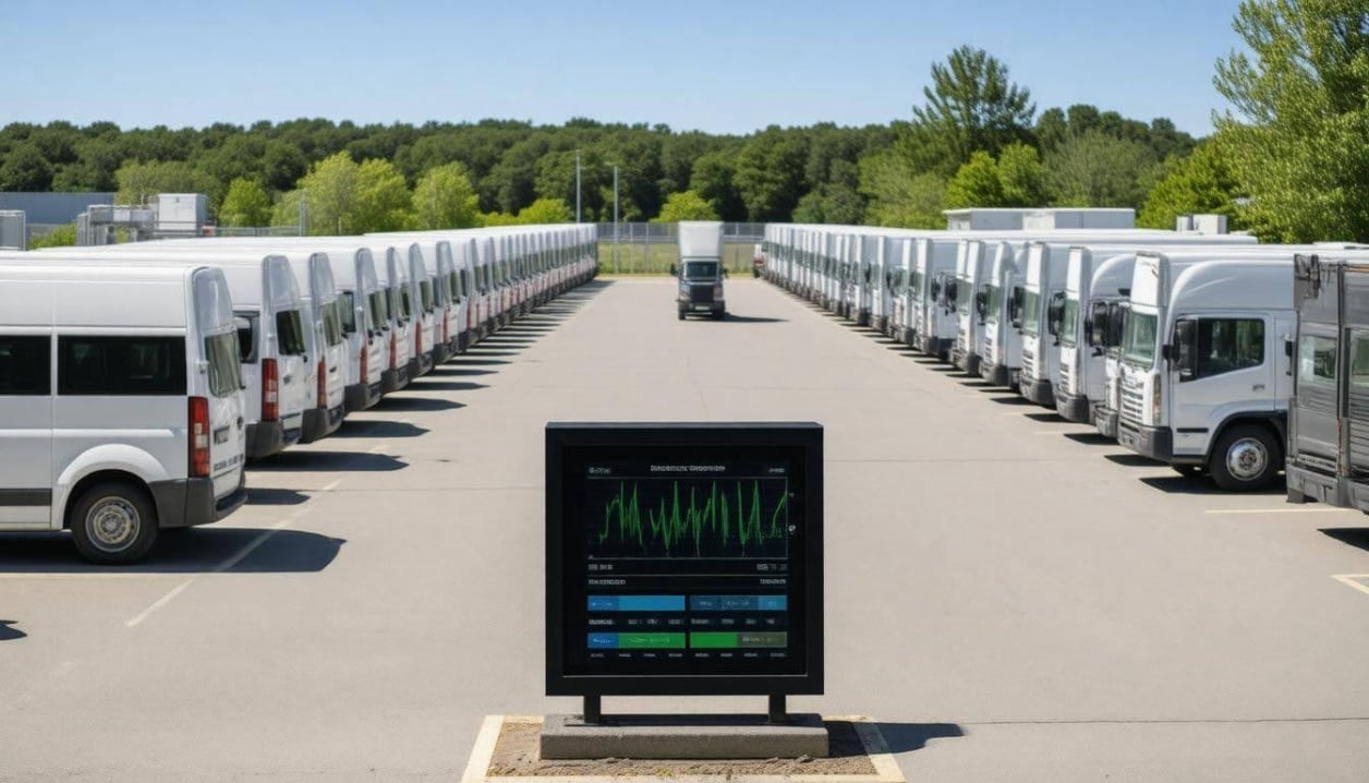 Tracking fuel expenses using smart fuel cards